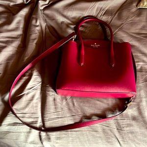 Kate Spade Medium Cranberry Satchel with Detachable strap